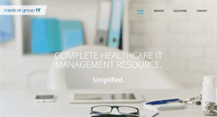 Desktop Screenshot of medicalgroupit.com