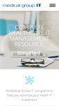 Mobile Screenshot of medicalgroupit.com
